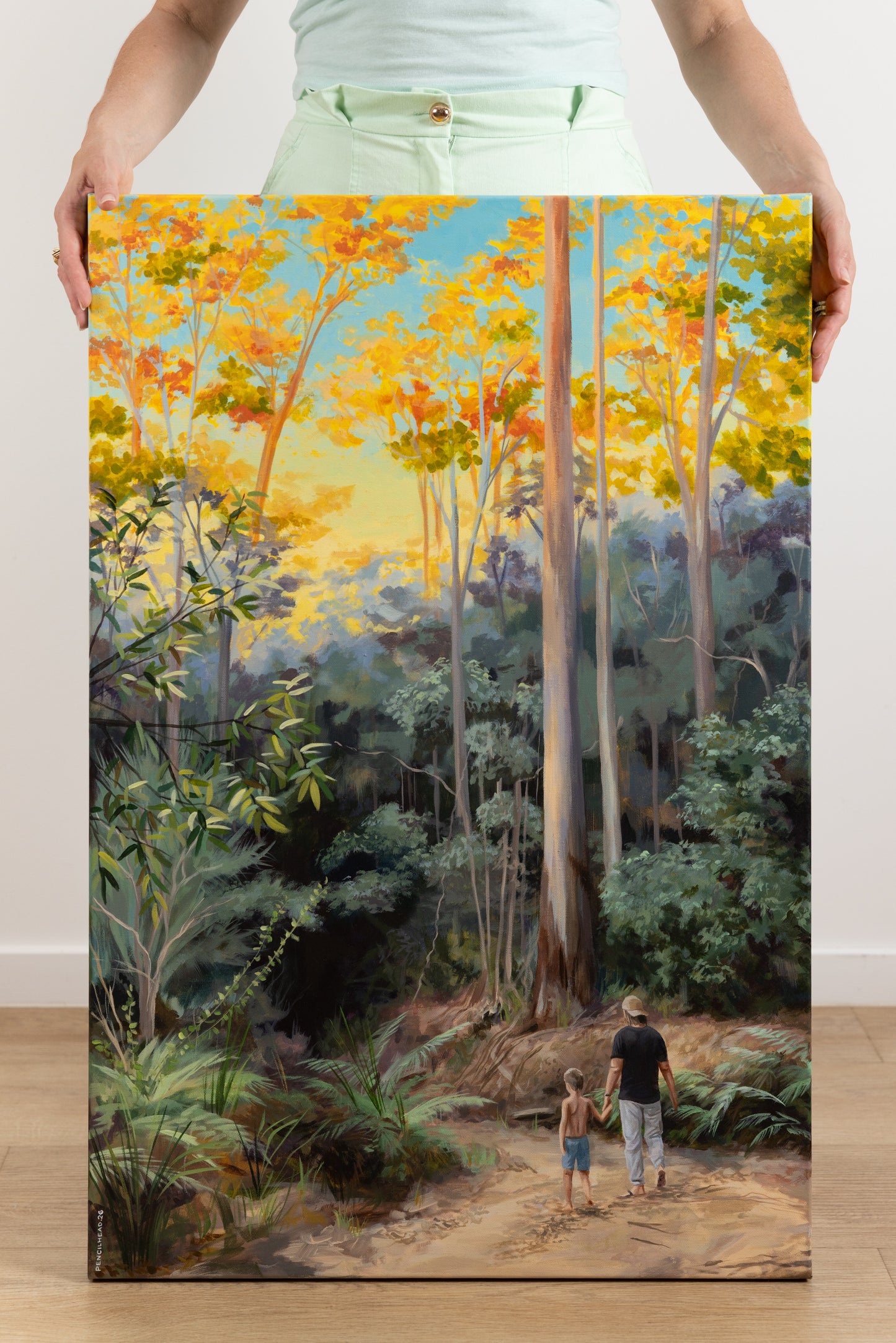 Time with Dad | Canvas Print