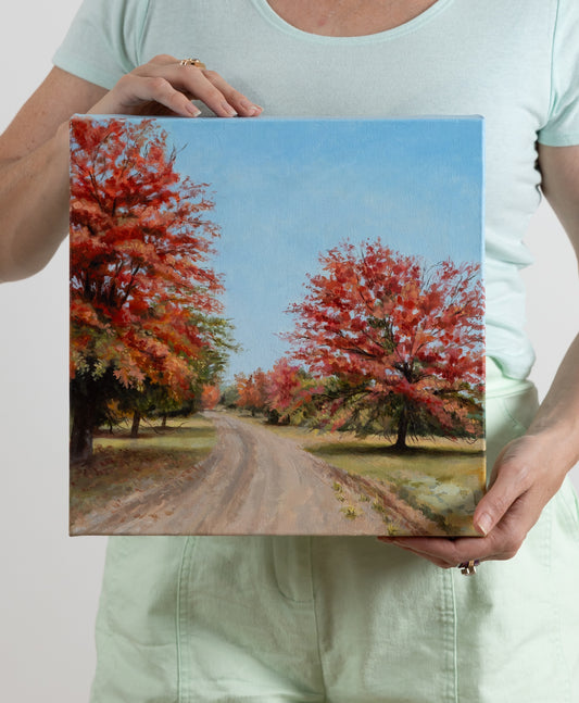 Autumn Drive | Original Artwork