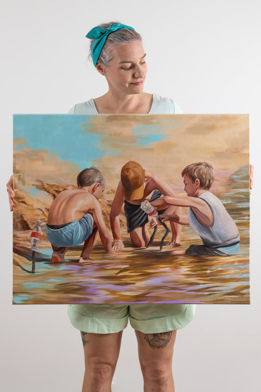 Murray River Boys | Original Artwork