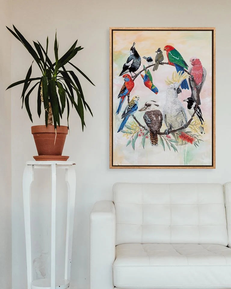 The Flock | Canvas Print