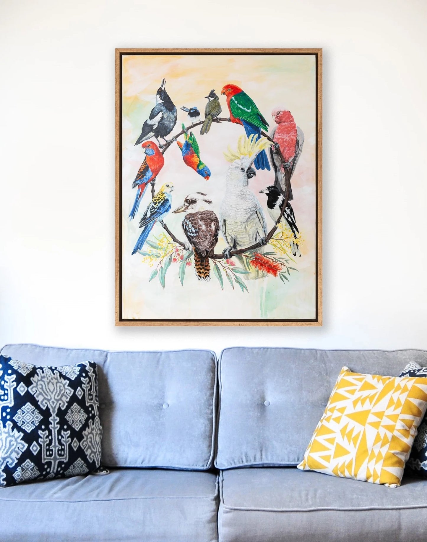 The Flock | Canvas Print