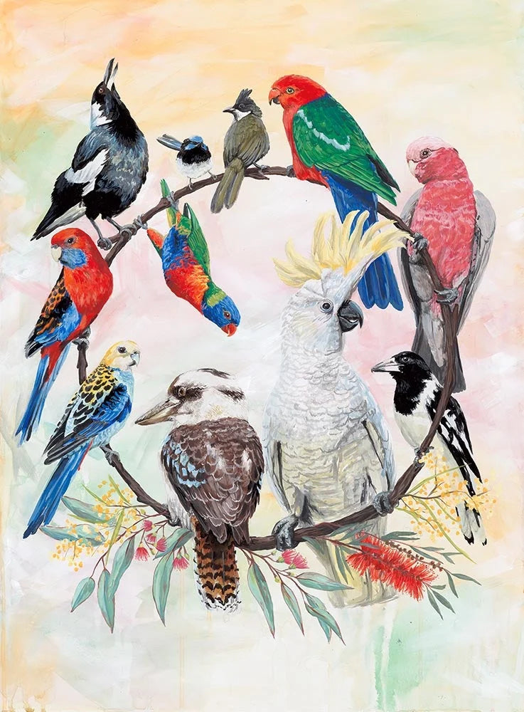 The Flock | Canvas Print