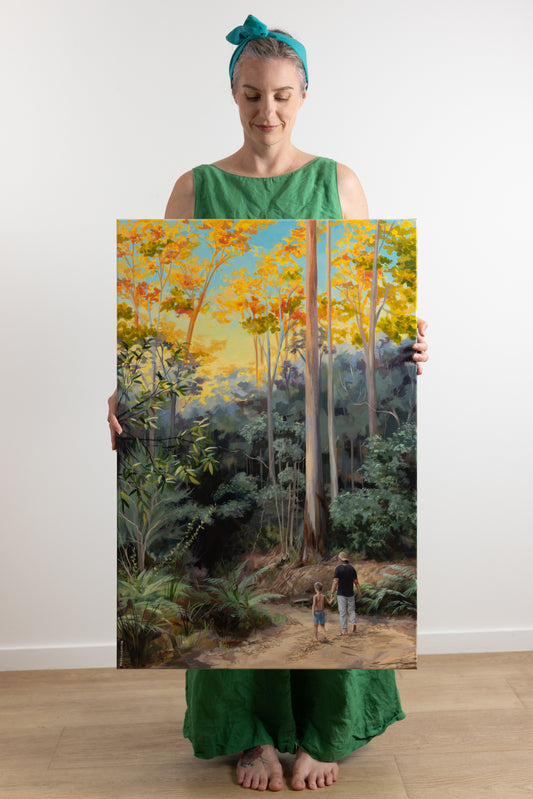 Time with Dad | Canvas Print