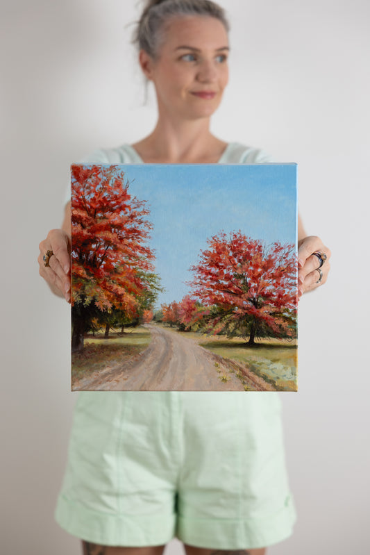 Autumn Drive | Original Artwork